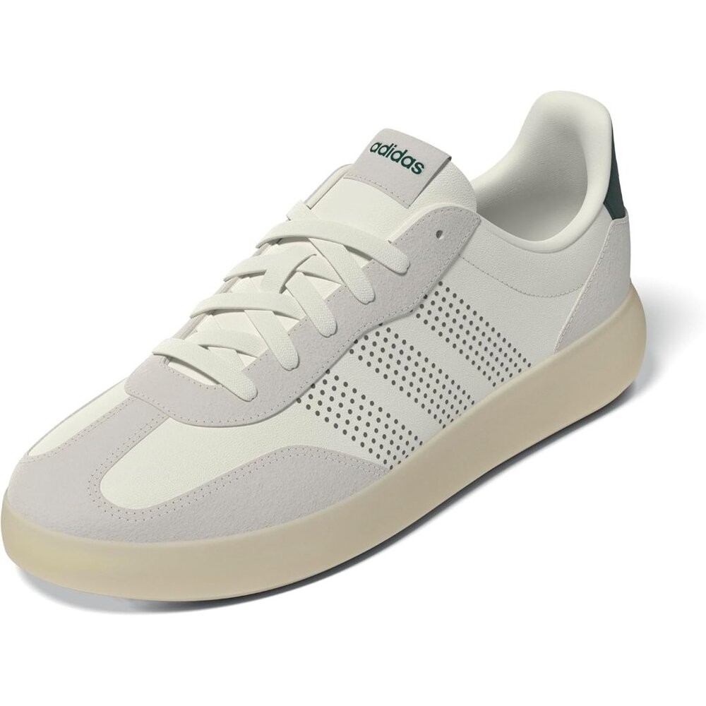 ⚡Adidas Men Off White/Off White/Collegiate Green Barreda Decode Fashion Sneakers